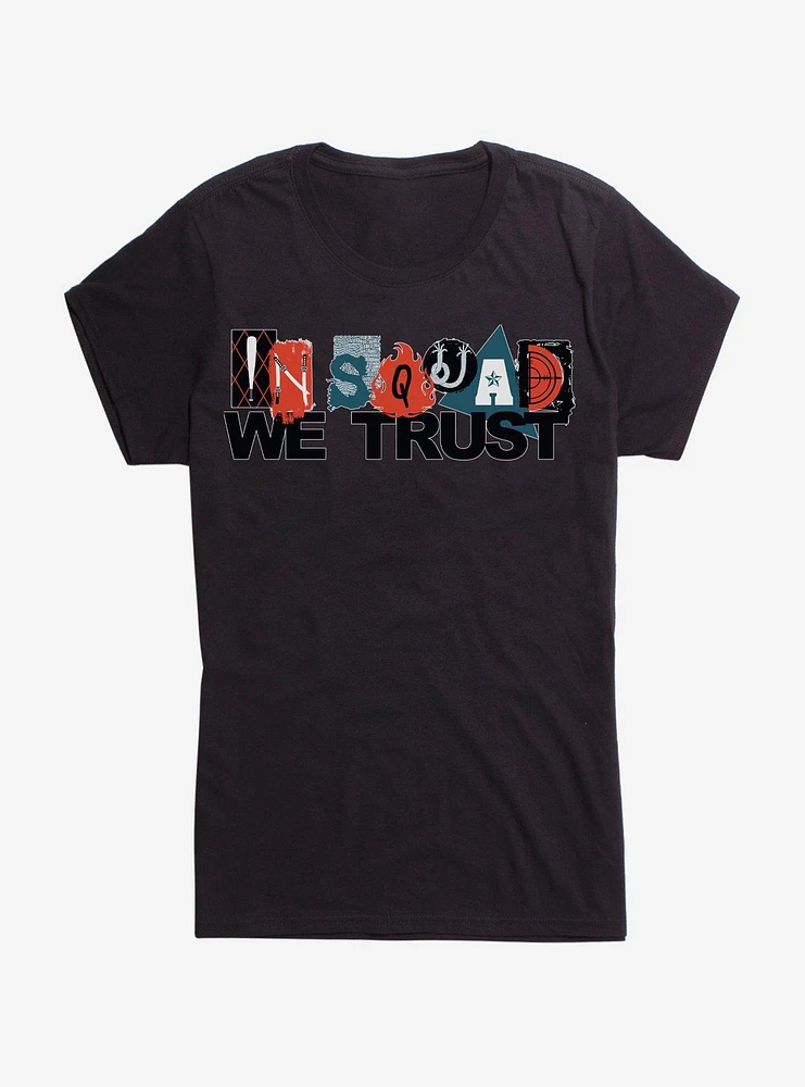 DC Comics Suicide Squad We Trust Girls T-Shirt