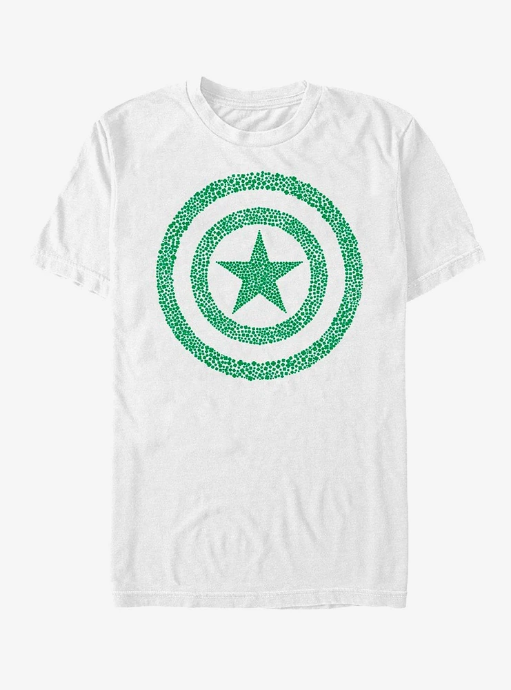 Marvel Captain America Clover  Shield T-Shirt