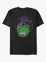 Marvel Hulk Luck Icons Face T-Shirt