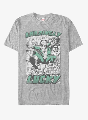 Marvel Spider-Man Amazingly Lucky T-Shirt