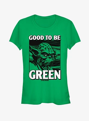 Lucasfilm Star Wars Green Yoda Girls T-Shirt