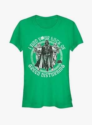Lucasfilm Star Wars Green Disturbing Girls T-Shirt