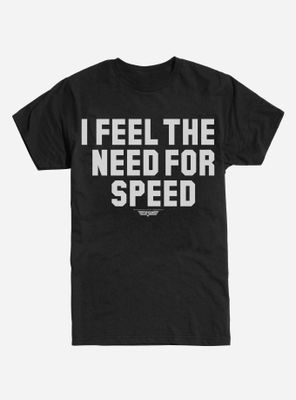 Top Gun I Feel The Need For Speed T-Shirt