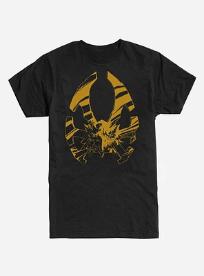 The Dragon Prince Head Black T-Shirt
