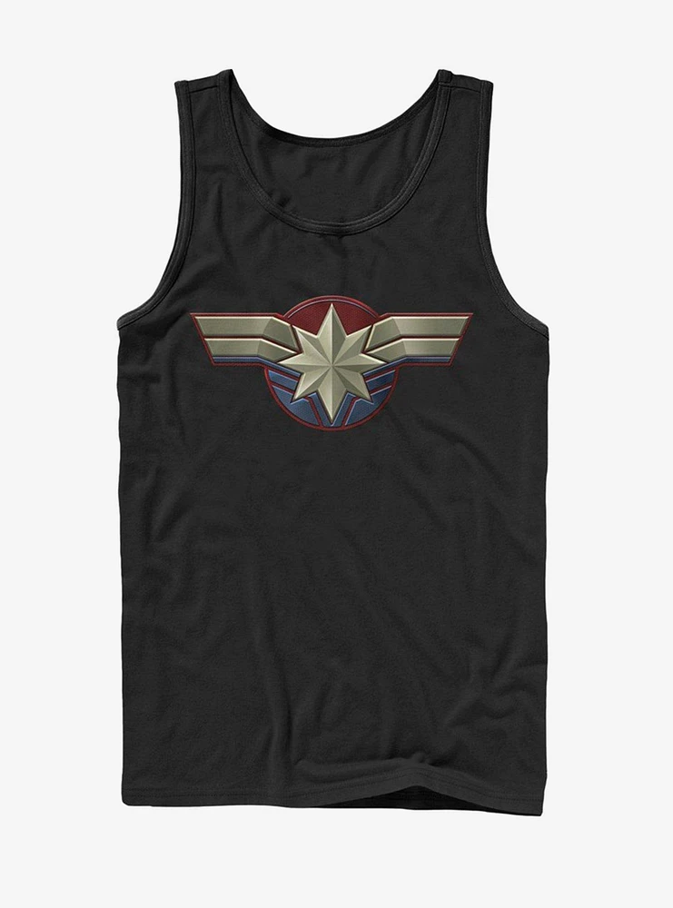 Marvel Captain Costume Logo Tank