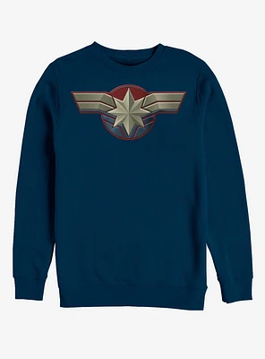 Marvel Captain Costume Logo Sweatshirt