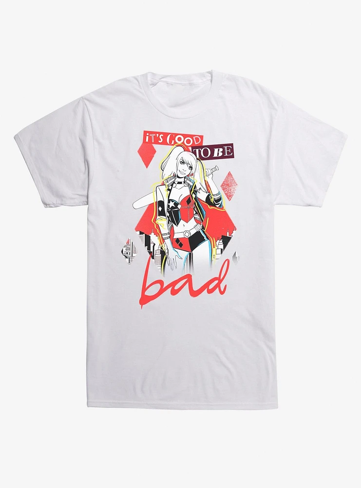 DC Comics Harley Quinn Good To Be Bad T-Shirt