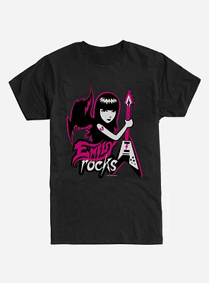 Emily The Strange Rocks Black T-Shirt