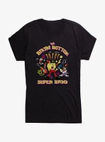 Spongebob Squarepants The Bikini Bottom Super Band Girls T-Shirt