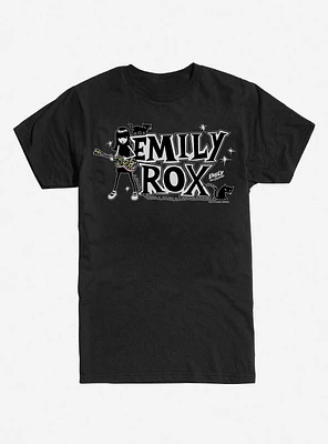 Emily The Strange Rox Black T-Shirt