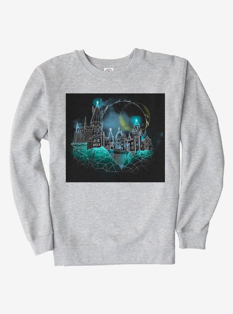 Harry Potter Hogwarts Castle Outline Sweatshirt