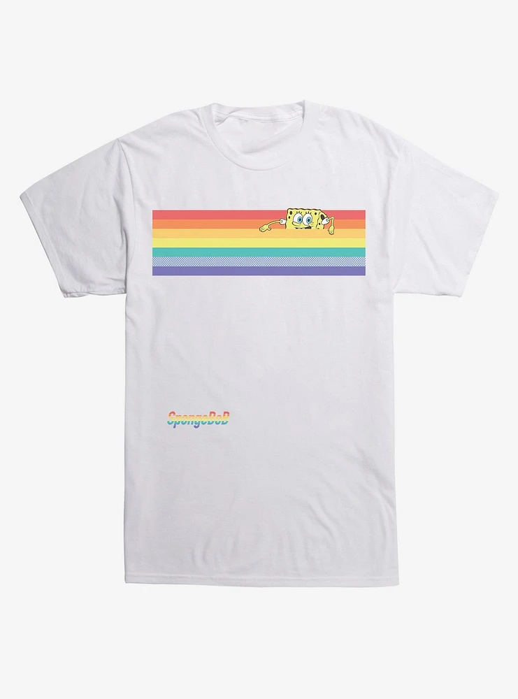 Spongebob Squarepants Rainbow Bar T-Shirt