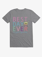 Spongebob Squarepants Best Day Ever Rainbow T-Shirt