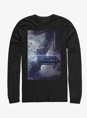 Marvel Avengers Endgame Poster Long-Sleeve T-Shirt