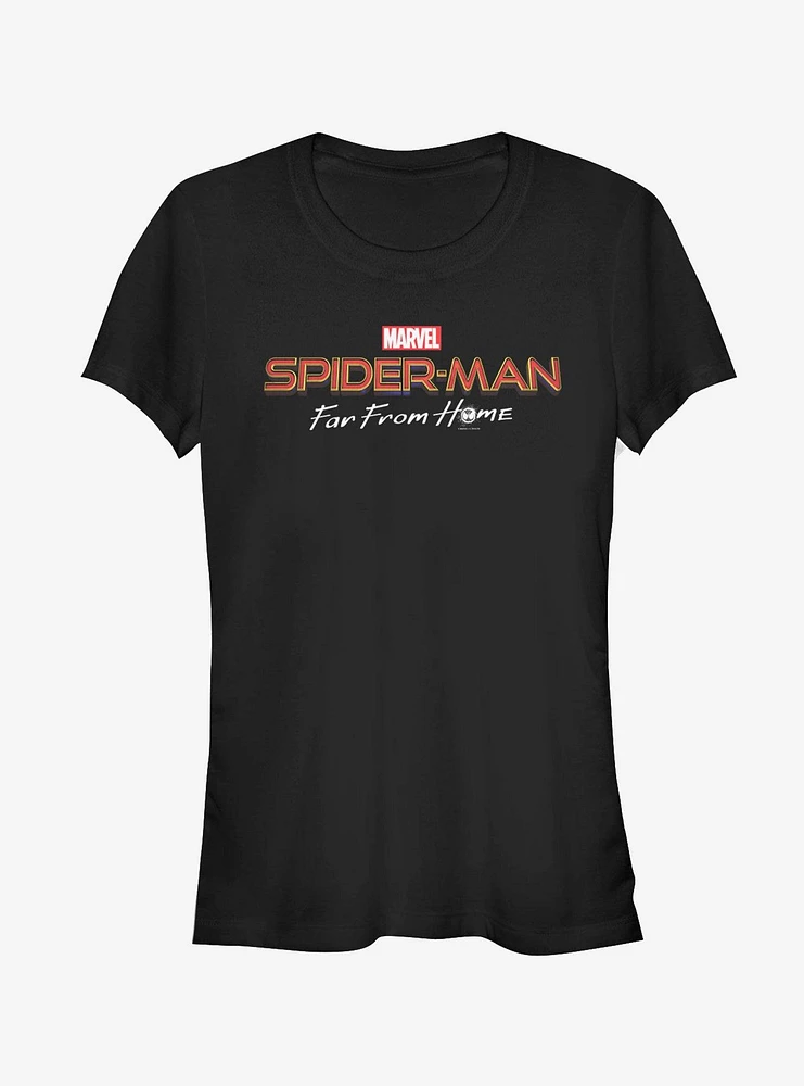 Marvel Spider-Man Far From Home Logo Girls T-Shirt