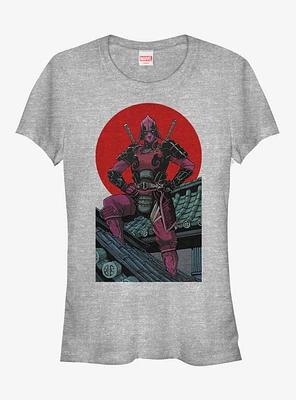 Marvel Deadpool Sun Girls T-Shirt