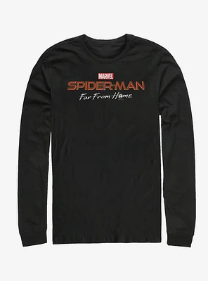 Marvel Spider-Man Far From Home Logo Long-Sleeve T-Shirt