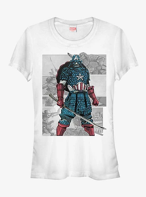 Marvel Captain America Samurai Girls T-Shirt
