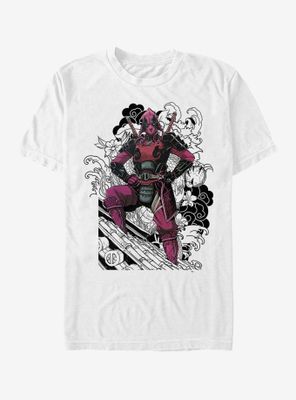 Marvel Deadpool Dragon T-Shirt
