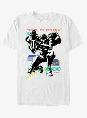 Nintendo Samus Aran Neon T-Shirt