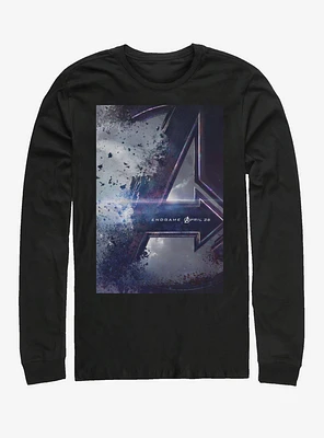 Marvel Avengers Endgame Poster Long-Sleeve T-Shirt