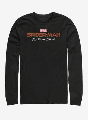 Marvel Spider-Man Far From Home Logo Long-Sleeve T-Shirt