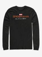 Marvel Spider-Man Far From Home Logo Long-Sleeve T-Shirt