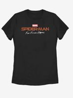 Marvel Spider-Man Far From Home Logo Womens T-Shirt