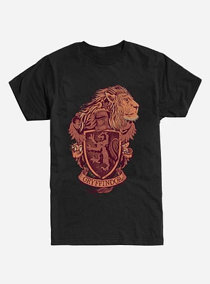 Extra Soft Harry Potter Gryffindor Lion T-Shirt