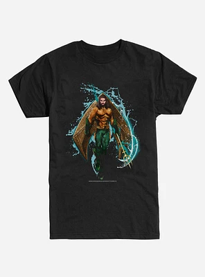 DC Comics Aquaman Logo Splash T-Shirt