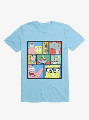 Extra Soft Spongebob Squarepants Collage T-Shirt