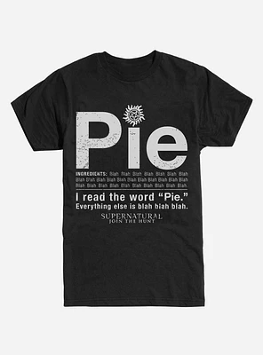 Extra Soft Supernatural Pie T-Shirt
