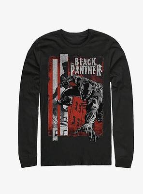Marvel Black Panther Night Long-Sleeve T-Shirt