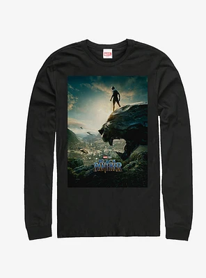 Marvel Black Panther Overlooking Long-Sleeve T-Shirt