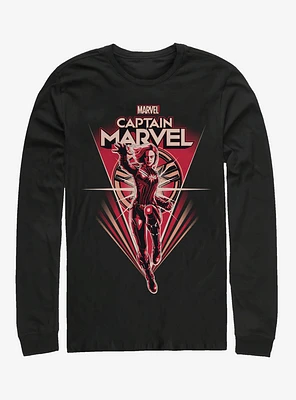 Marvel Captain Save Her Long-Sleeve T-Shirt