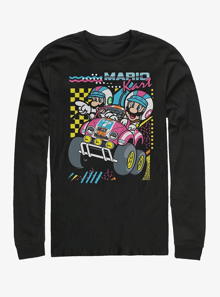 Nintendo Kart Dart Long-Sleeve T-Shirt