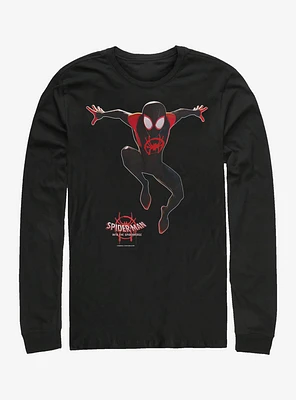 Marvel Spider-Man Miles Universe Long-Sleeve T-Shirt