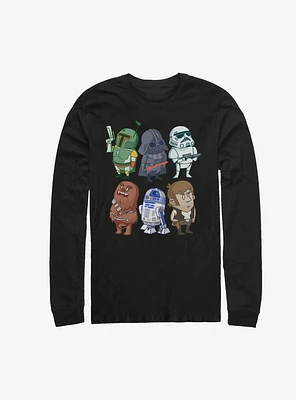 Star Wars Doodles Long-Sleeve T-Shirt