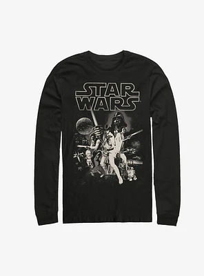 Star Wars Poster Long-Sleeve T-Shirt