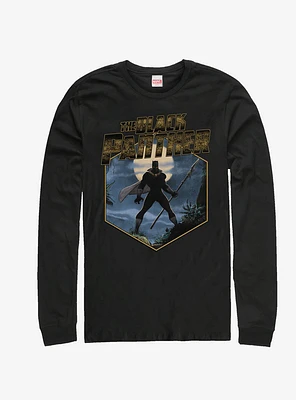 Marvel Black Panther Hex Long-Sleeve T-Shirt