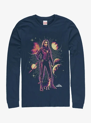 Marvel Captain Cat Planet Long-Sleeve T-Shirt