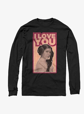 Star Wars Leia Love Long-Sleeve T-Shirt