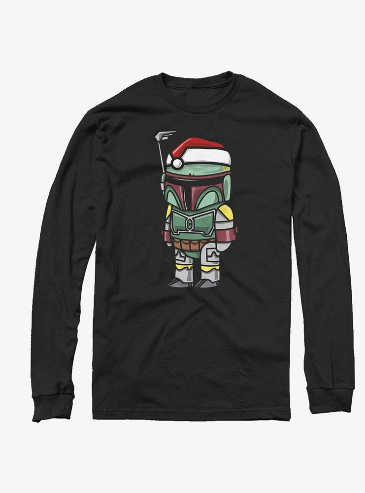 Star Wars Boba Santa Long-Sleeve T-Shirt