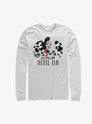 Disney Villains Cruella De Vil Devil-ish Long-Sleeve T-Shirt