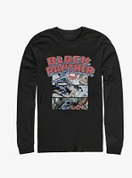 Marvel Black Panther Collage Long-Sleeve T-Shirt