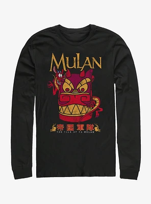 Disney Mulan Stone Mushu Long-Sleeve T-Shirt