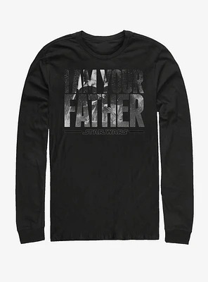 Star Wars Father Spray Long-Sleeve T-Shirt