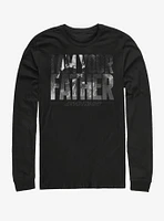 Star Wars Father Spray Long-Sleeve T-Shirt