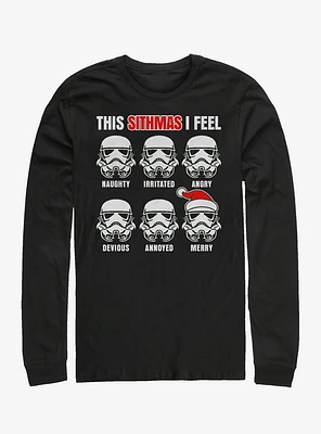 Star Wars Sithmas Feelings Long-Sleeve T-Shirt