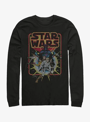 Star Wars Old School Comic Long-Sleeve T-Shirt